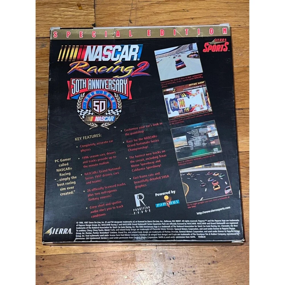 NASCAR Racing 2 50th Anniversary Special Edition PC Game